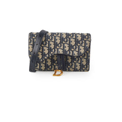 Christian Dior Oblique Saddle Pouch Belt Bag