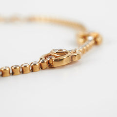 Chanel Gold Gem Logo Chocker Costume Jewellery