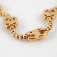 Chanel Gold Gem Logo Chocker Costume Jewellery