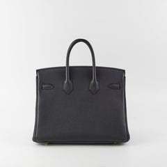 Hermes Birkin 25 Togo Black - B Stamp