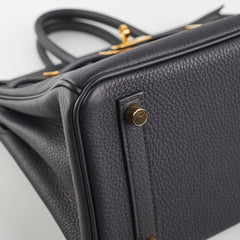 Hermes Birkin 25 Togo Black - B Stamp
