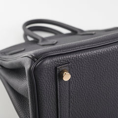 Hermes Birkin 25 Togo Black - B Stamp