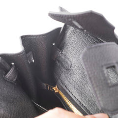 Hermes Birkin 25 Togo Black - B Stamp