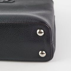 Louis Vuitton Capucine BB Python Handle Black
