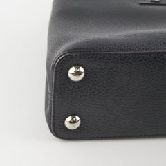 Louis Vuitton Capucine BB Python Handle Black