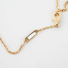 Van Cleef & Arpels VCA MOP Lucky Butterfly Pendant Necklace