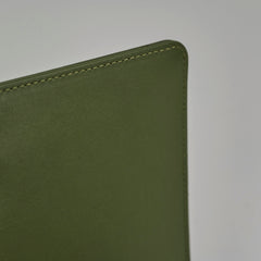 Chanel Old Medium Boy Lambskin Oilve Green