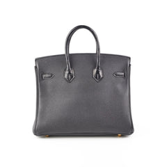 Hermes Birkin 25 Touch Noir Togo Z Stamp (2021)
