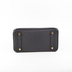 Hermes Birkin 25 Touch Noir Togo Z Stamp (2021)