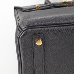 Hermes Birkin 25 Touch Noir Togo Z Stamp (2021)