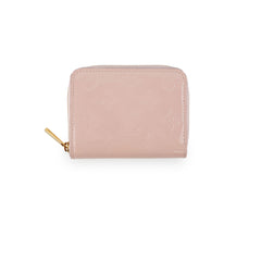 Louis Vuitton Patent Zip Around Wallet Light Pink