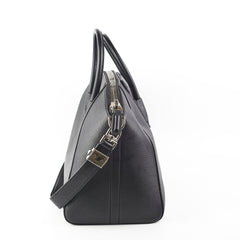Givenchy Antigona Medium Black Grained Leather