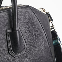 Givenchy Antigona Medium Black Grained Leather
