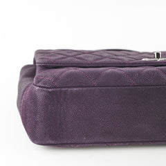 Chanel Seasonal Flap Caviar Purple