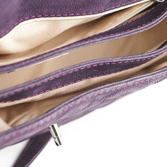 Chanel Seasonal Flap Caviar Purple