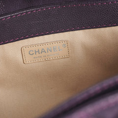 Chanel Seasonal Flap Caviar Purple