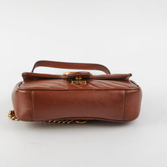Gucci Marmont Mini Brown Shoulder Bag
