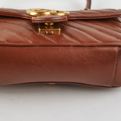 Gucci Marmont Mini Brown Shoulder Bag