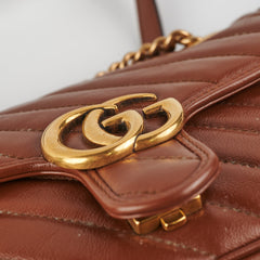 Gucci Marmont Mini Brown Shoulder Bag
