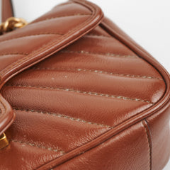 Gucci Marmont Mini Brown Shoulder Bag