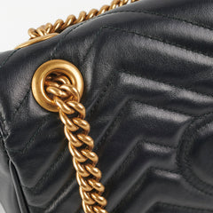 HOLD Gucci Marmont Small Black Shoulder Bag
