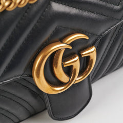 HOLD Gucci Marmont Small Black Shoulder Bag