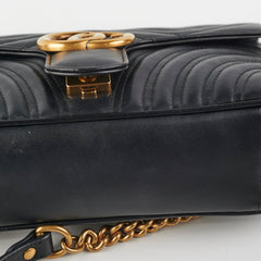 HOLD Gucci Marmont Small Black Shoulder Bag