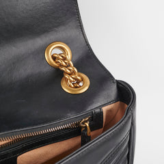 HOLD Gucci Marmont Small Black Shoulder Bag