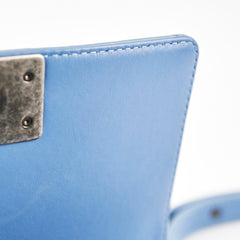 Chanel Small Boy Patent Blue