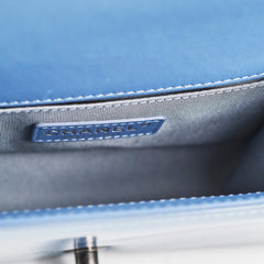 Chanel Small Boy Patent Blue