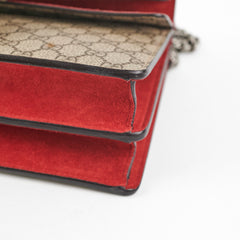 Gucci Dionysus Medium Monogram Red Shoulder Bag