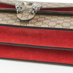 Gucci Dionysus Medium Monogram Red Shoulder Bag