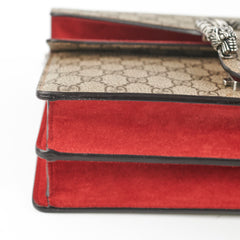 Gucci Dionysus Medium Monogram Red Shoulder Bag