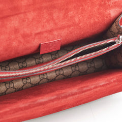 Gucci Dionysus Medium Monogram Red Shoulder Bag