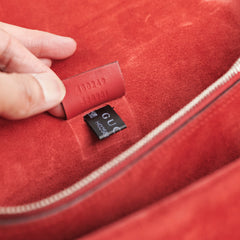 Gucci Dionysus Medium Monogram Red Shoulder Bag