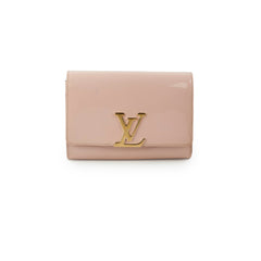 Louis Vuitton Vernis Pink Wallet On Chain WOC