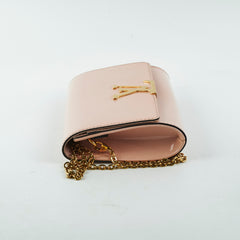 Louis Vuitton Vernis Pink Wallet On Chain WOC