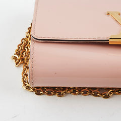 Louis Vuitton Vernis Pink Wallet On Chain WOC