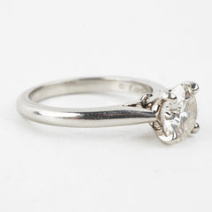Cartier 1.3 Ct VS1 Platinum Diamonds Ring Size 48