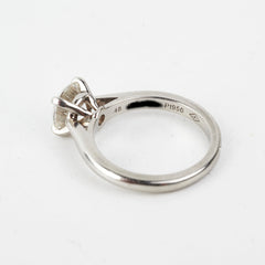 Cartier 1.3 Ct VS1 Platinum Diamonds Ring Size 48