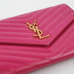 Saint Laurent Pink Clutch