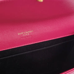 Saint Laurent Pink Clutch