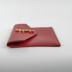 Saint Laurent Uptown Clutch Red