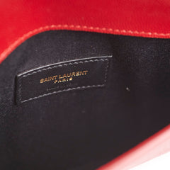 Saint Laurent Uptown Clutch Red