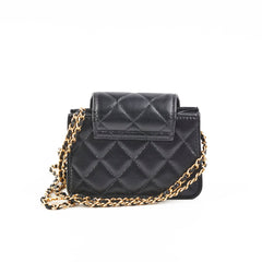 Chanel Micro Crossbody Bag Black