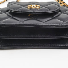 Chanel Micro Crossbody Bag Black
