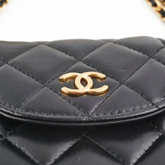 Chanel Micro Crossbody Bag Black