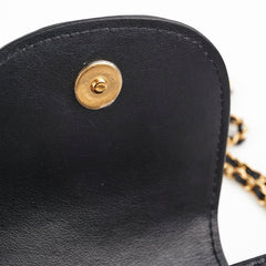 Chanel Micro Crossbody Bag Black