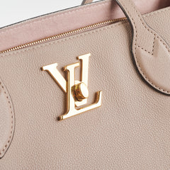Louis Vuitton Lockme Tote Greige