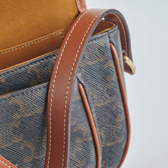 Celine Medium Triomphe Canvas Folco